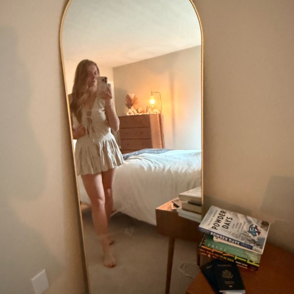 Free People Free est skirt and tank set